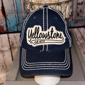 Yellowstone National Park strap-back dad hat - trucker hat OSFM